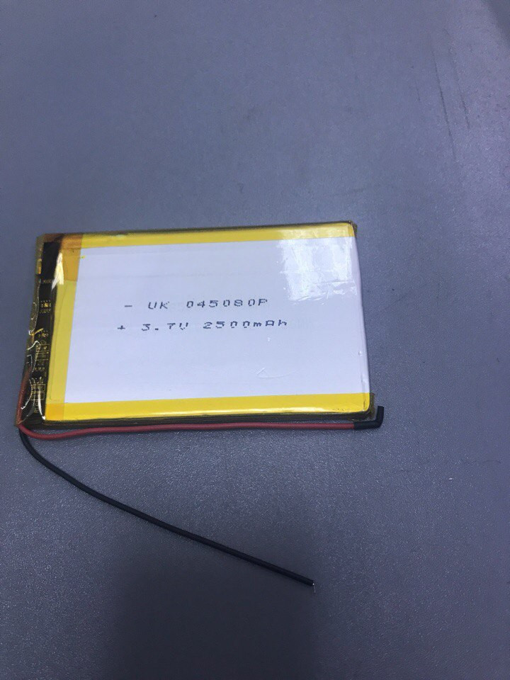 АКБ универсальная 45080мм 3.7v 2500mAh