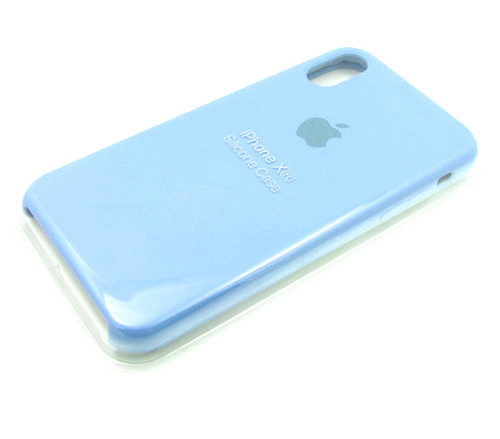 Накладка для HUAWEI Honor 9S, Y5P, Silicone case, голубой