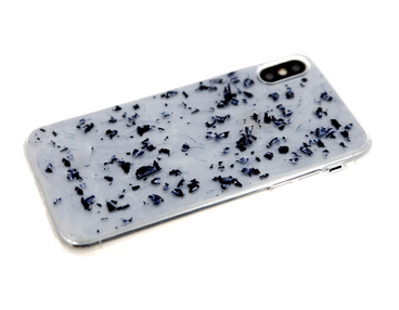 Накладка для XIAOMI Redmi Note 8T, Прозрачная, фольга, черный