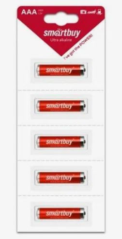 Батарейка Smartbuy LR03/5B strip