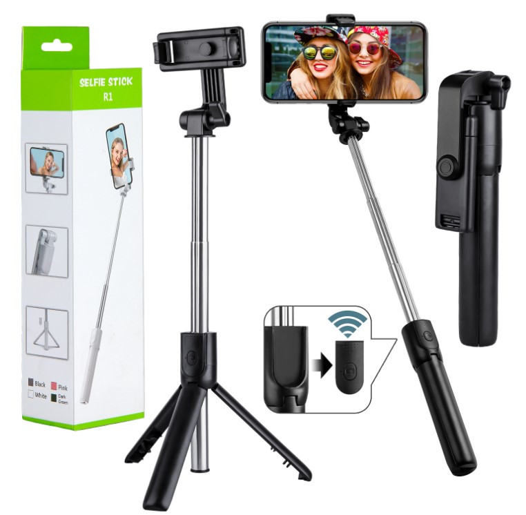 Монопод-трипод с блютуз R1