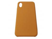 Накладка для Apl IPh 11, SILICONE COVER Soft-touch, закрытый по периметру, мед