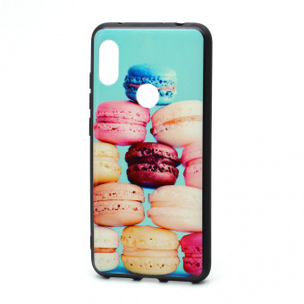 Накладка для XIAOMI Redmi 7, СП, Макаронсы цветные 2