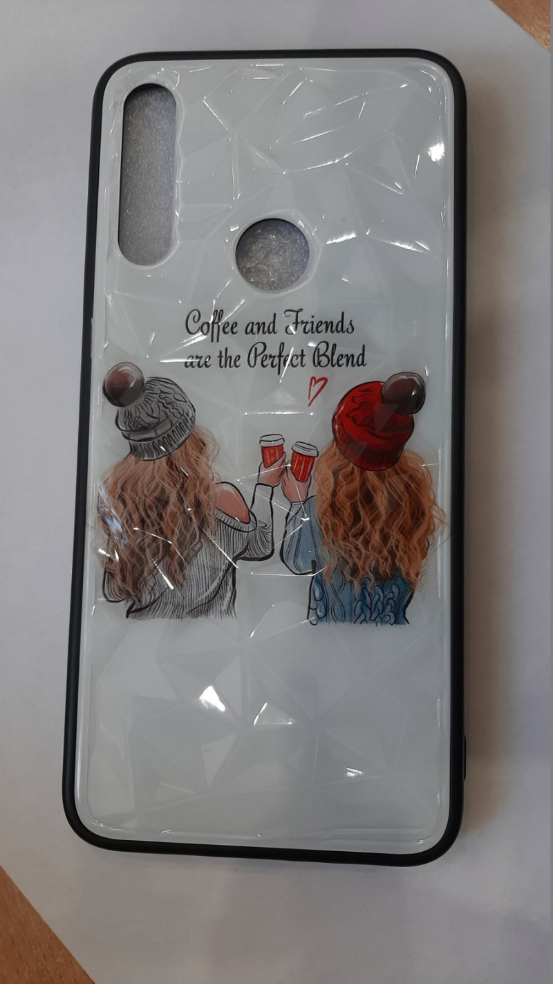 Накладка для XIAOMI Redmi Note 8T, КР, девушки с кофе