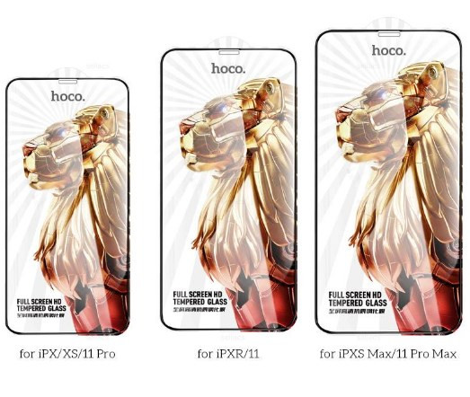 Защитное стекло для ApL iph 7 8 Plus. HOCO G9, черный