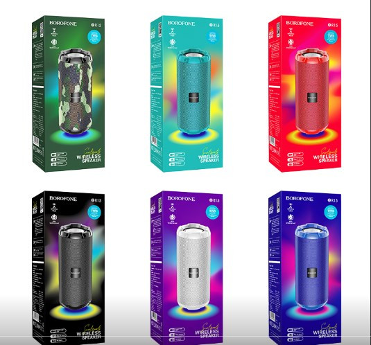 Колонка BOROFONE BR15 Bluetooth. FM. AUX, USB, TF карты