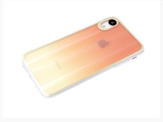 Накладка для SAMSUNG A12 SM-A125, золотая окантовка