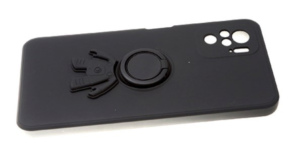 Накладка для SAMSUNG A33 5G, магнит с кольцом, черный