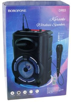 Колонка BOROFONE DR03 Bluetooth,AUX,microSD