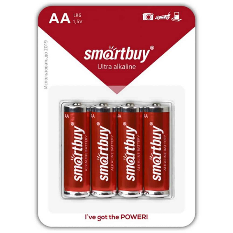Батарейка SmartBuy LR6/4B