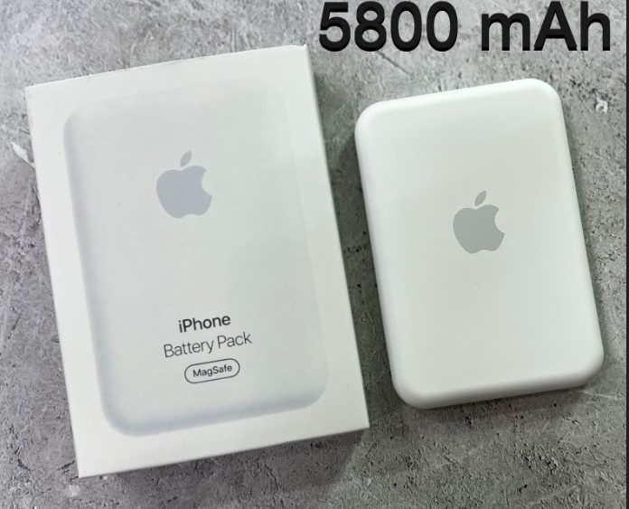 Внешний аккумулятор Magsafe магнитное 5000mA  (с логотипом)