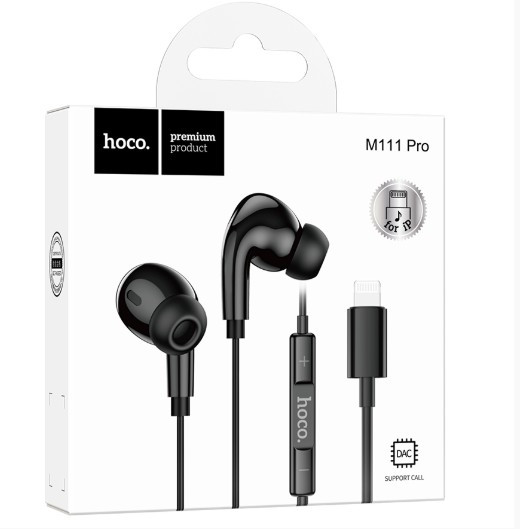 Гарнитура HOCO M111 PRO Primero, Lightning, 1.2 м,