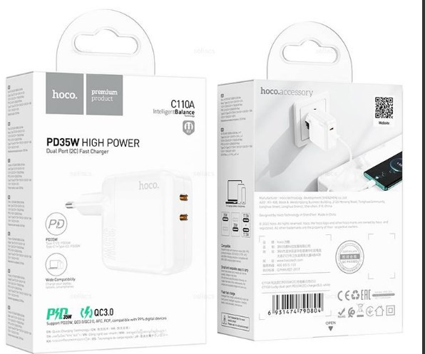 СЗУ HOCO C110A PD35W + QC3.0
