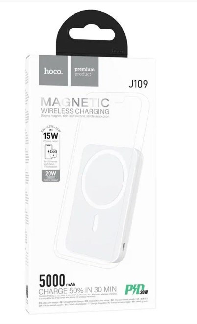 Внешний аккумулятор HOCO J109, Easy, 2A, 5000 mAh