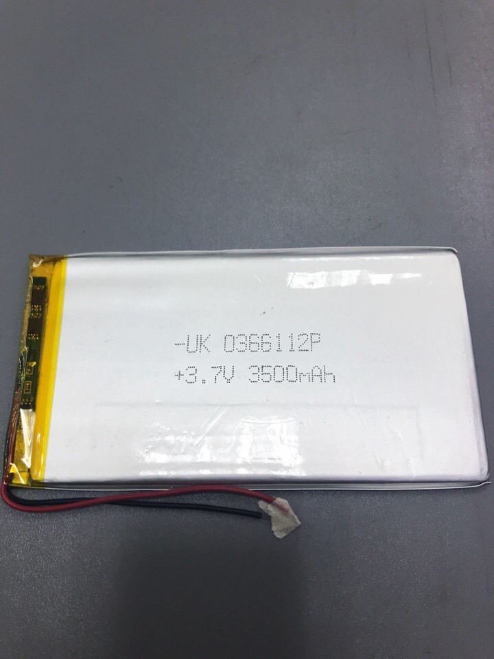 АКБ универсальная 366112мм 3.7v 2800mAh