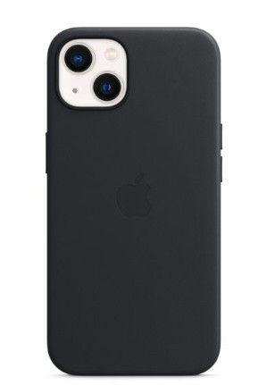 Накладка для Apl IPh 13 Pro Max, SILICONE COVER Soft-touch, кожа, черный