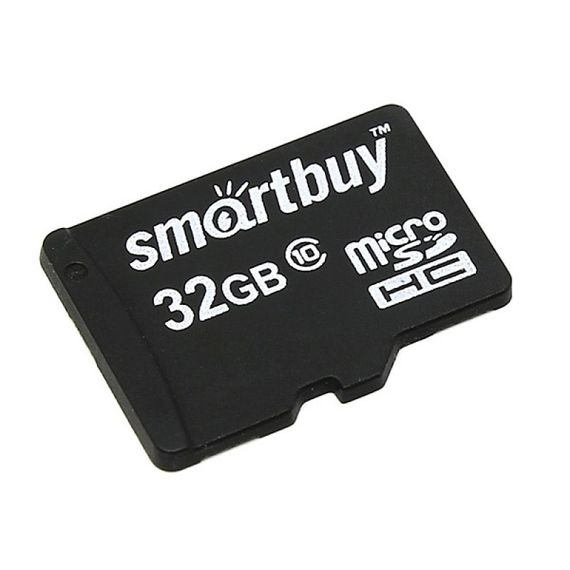 Карта памяти 4Gb MicroSDHC SmartBuy Class 10 с адаптером