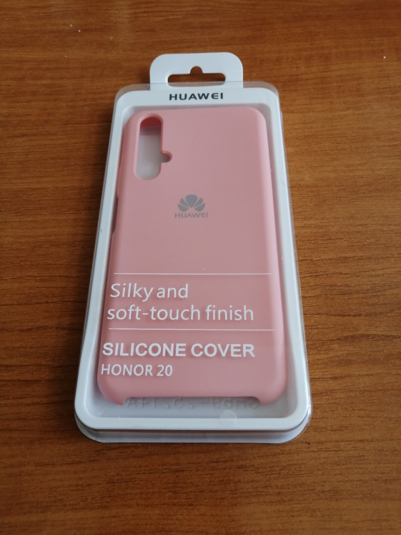 Накладка для HUAWEI P30 Pro,  SILICONE COVER Soft-touch, розовый