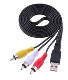 Кабель USB 3RCA 1,5м