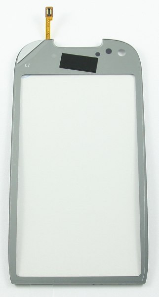 Сенсор дисплея для Nokia C7-00 (серебро)