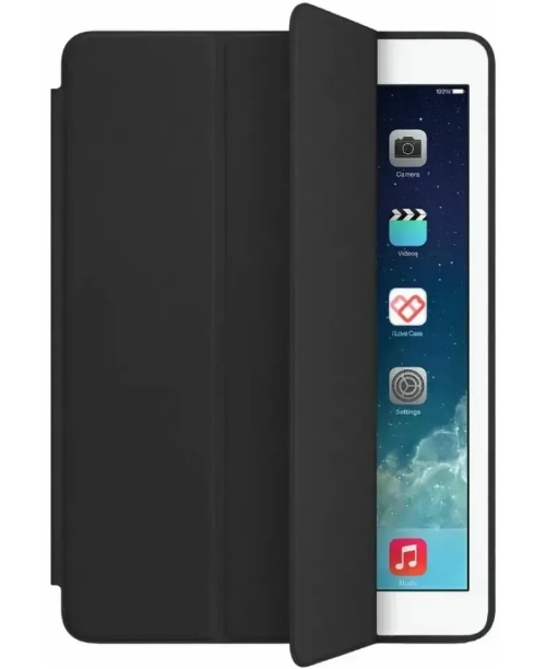 Чехол-книга для iPAD 2/3/4 кожа Copi Orig чсо стилусом. черный