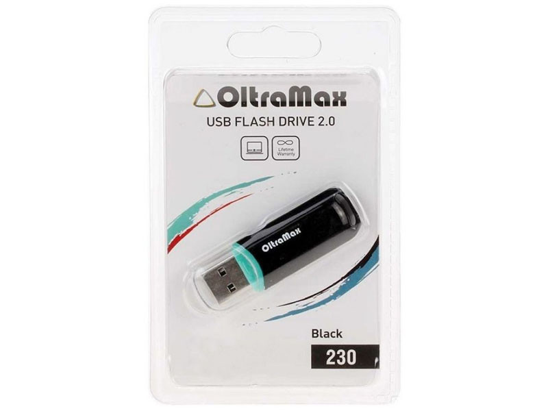 Флеш-накопитель 4Gb FaisON 620, USB 2.0, черный