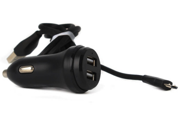 АЗУ 2USB 1A + кабель micro