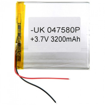 АКБ универсальная 47580мм 3.7v 3200mAh
