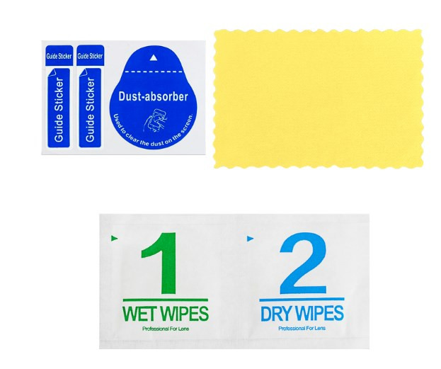 Салфетки для защитных стекл (комплект)