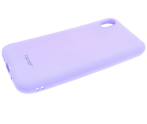 Накладка для Samsung A105F A10, M105F M10, с логотипом матовый, сиреневый