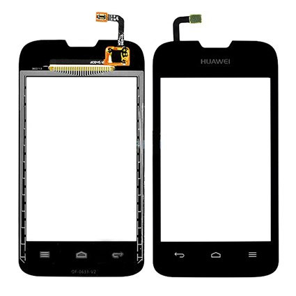 Сенсор дисплея для Huawei Ascend Y210 черный