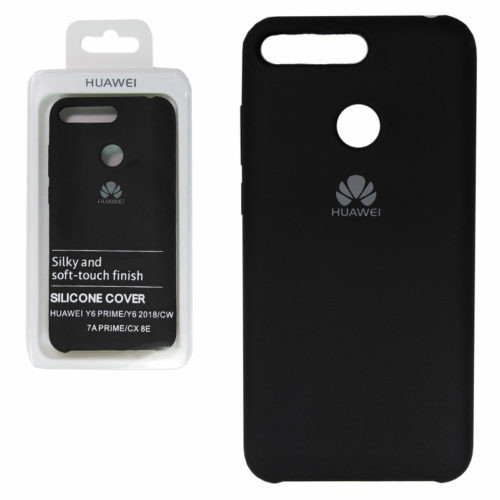 Накладка для HUAWEI P30 Pro,  SILICONE COVER Soft-touch, черный
