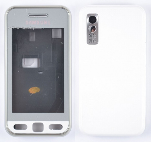 Корпус для Samsung S5233 без средней части (белый)