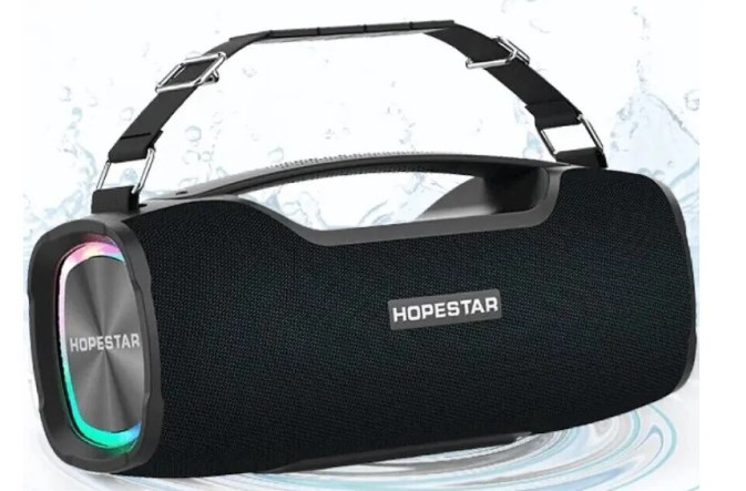 Колонка HOPESTAR A6 X, 55W Bluetooth, черный