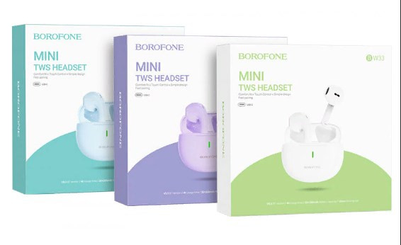 Гарнитура беспроводная BOROFONE BW33 sierra blue