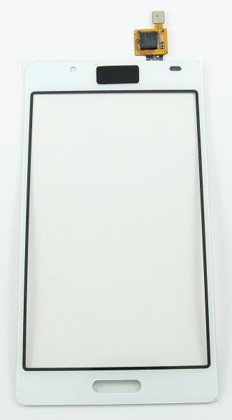 Сенсор дисплея для LG P715 (Optimus L7 II) (белый) Оригинал