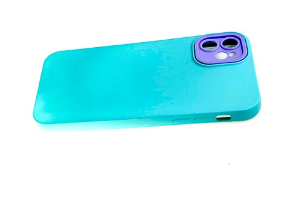 Накладка для Realme С21Y, с защитой камеры, бирюзовый