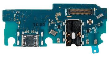 Шлейф для Samsung A022F A02 + разъем зарядки + разъем гарнитуры + микрофон