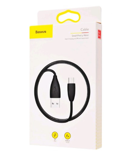 USB кабель для Micro Baseus Small Pretty Waist, 2.1A, 1м