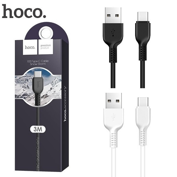 USB кабель для TYPE-C HOCO X20. 1 метр