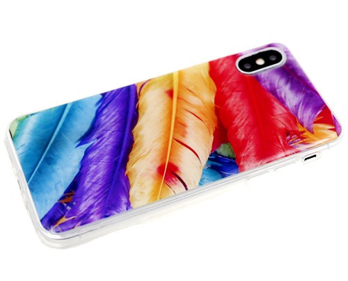 Силикон для SAMSUNG A105F A10, M105F M10, Перья