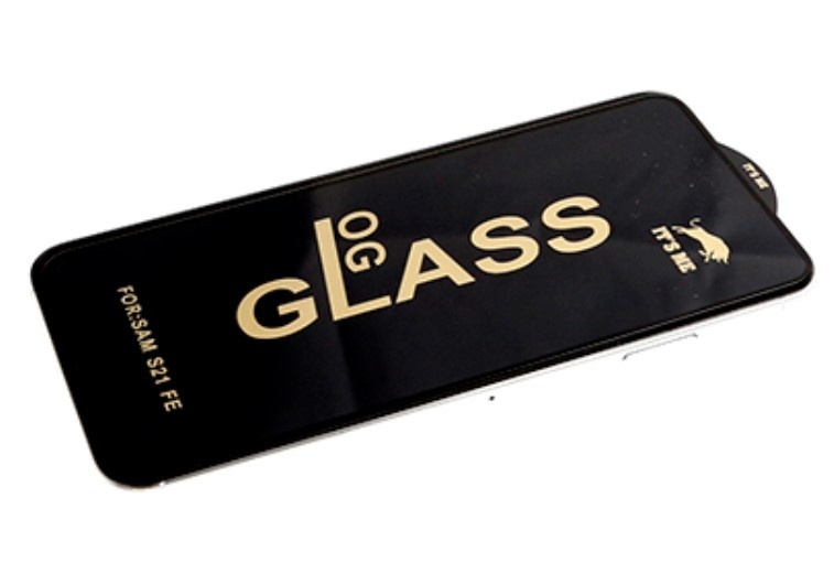 Защитное стекло для SAMSUNG S21 FE G990 OG. 3D черный