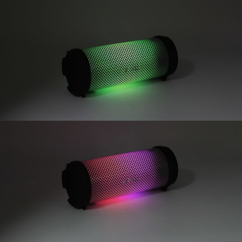 Колонка влагозащищенная Mivo M04, светомузыка +Bluetooth+USB+FM+аккумулятор+Power Bank