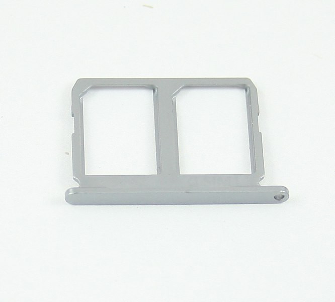 Контейнер SIM для Samsung G920 (S6 Duos) (черный) Оригинал