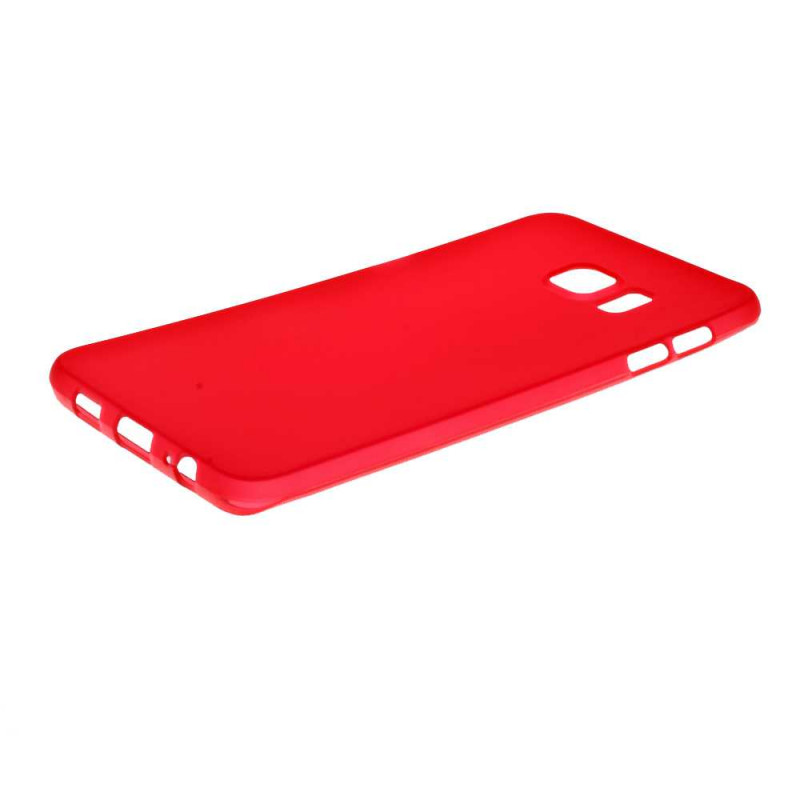 Силикон для SAMSUNG I9300 (S3), Pulsar, Clipcase, ультратонкий, прозрачный, глянцевый, красный