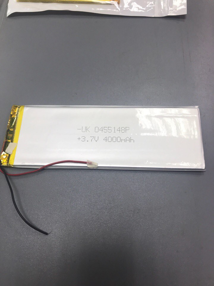 АКБ универсальная 455148мм 3.7v 4000mAh