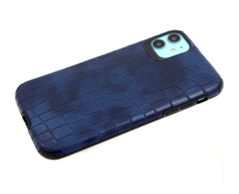 Накладка для HUAWEI Honor 10i/P Smart+ (2019), крокодил, синий