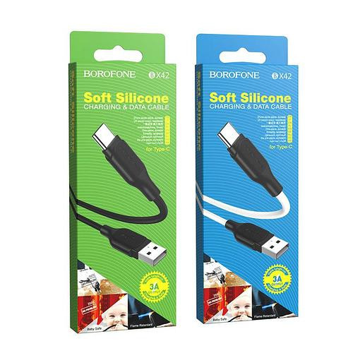 USB кабель для TYPE-C BOROFONE BX42 Encore, 3A, 1 м