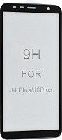 Защитное стекло для SAMSUNG J415F (J4 Plus 2018), с рамкой, черный