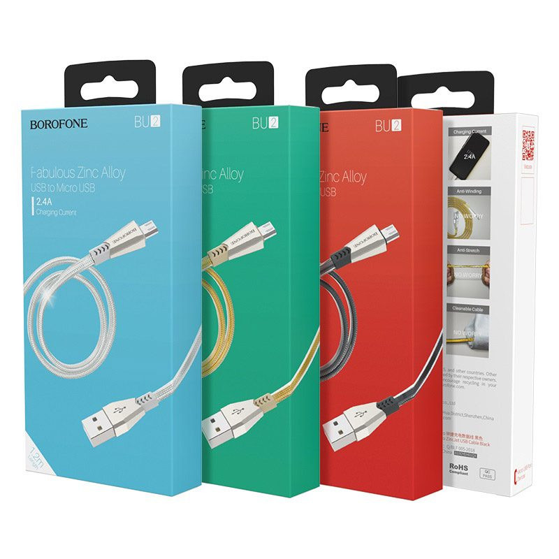USB кабель для TYPE-C BOROFONE BU2